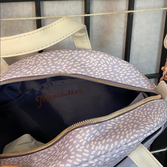 Round lavender small crossbody bag - Picture 3 of 8